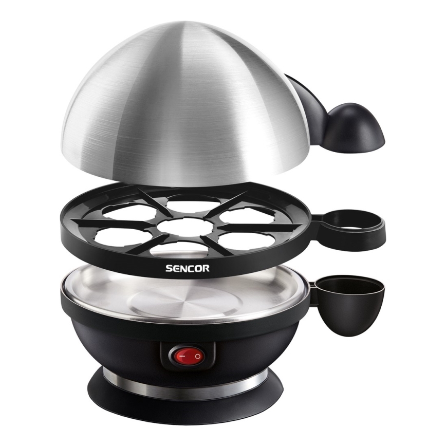 Sencor - Olu pagatavošanas ierīce 320-380W/230V melna/matēts hroms