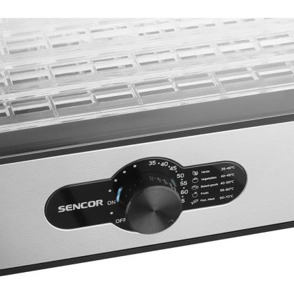 Sencor - Pārtikas dehidrators ar termoregulāciju 700W/230V