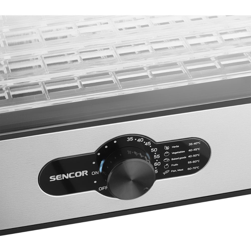 Sencor - Pārtikas dehidrators ar termoregulāciju 700W/230V
