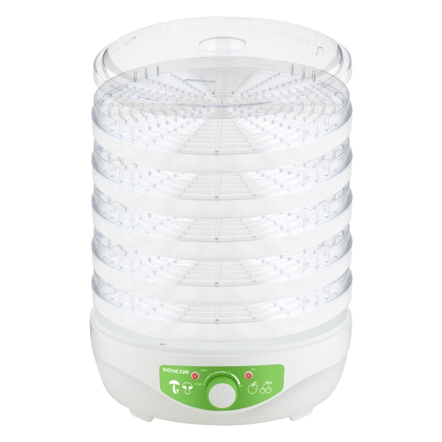 Sencor - Pārtikas produktu žāvētājs ar termoregulāciju 250W/230V