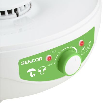 Sencor - Pārtikas produktu žāvētājs ar termoregulāciju 250W/230V