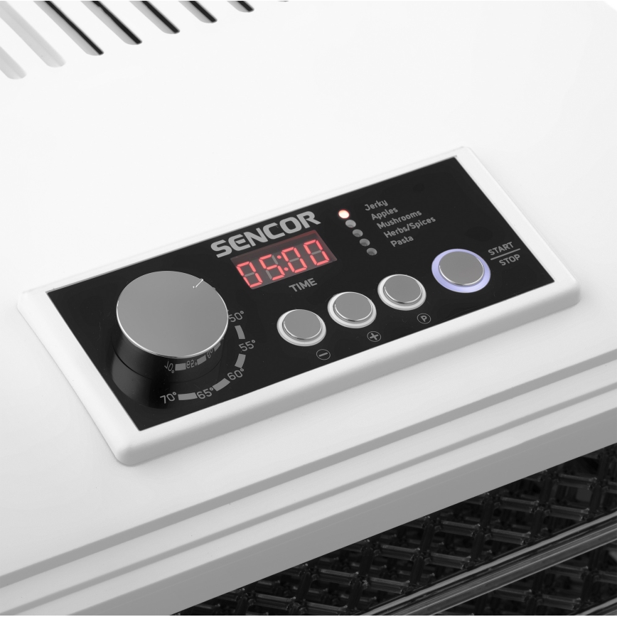 Sencor - Pārtikas žāvētājs 500W/230V balta