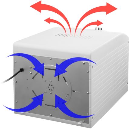 Sencor - Pārtikas žāvētājs 500W/230V balta