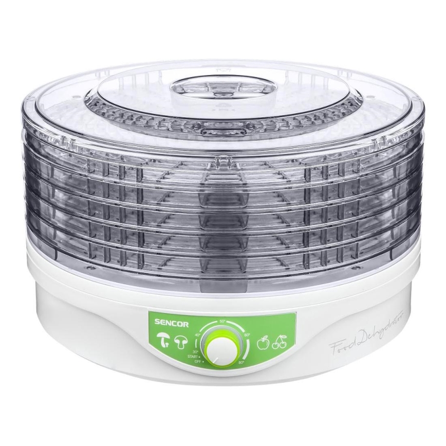 Sencor - Pārtikas žāvētājs ar termoregulāciju 250W/230V