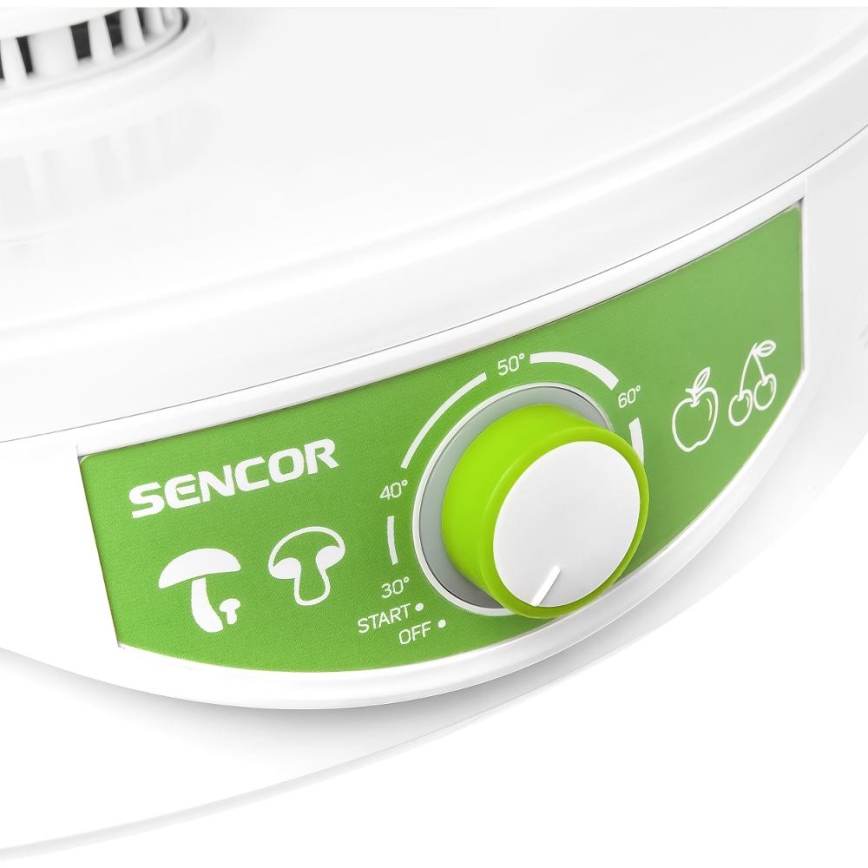 Sencor - Pārtikas žāvētājs ar termoregulāciju 250W/230V