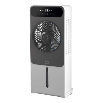 Sencor - Pārvietojamais gaisa dzesētājs 28W/230V pelēka + tālvadības pults