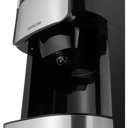 Sencor - Pilienveida kafijas automāts 1,5 l ar LCD ekrānu 900W/230V