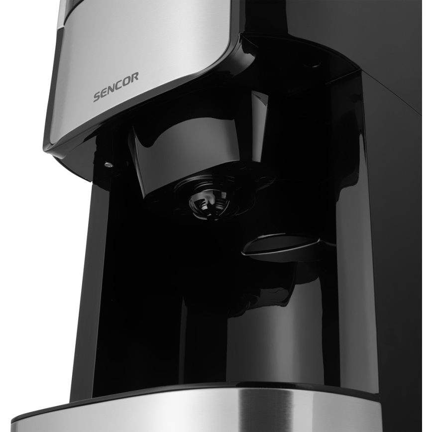 Sencor - Pilienveida kafijas automāts 1,5 l ar LCD ekrānu 900W/230V