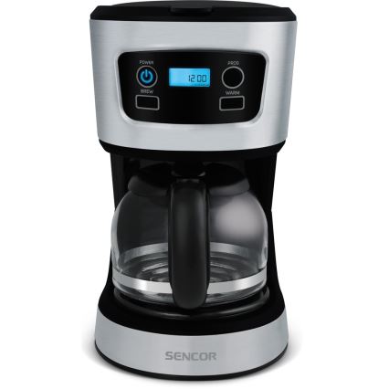 Sencor - Pilienveida kafijas automāts ar LCD ekrānu 700W/230V