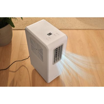 Sencor - Portatīvais 4 vienā gaisa kondicionieris 200W/230V 1800 BTU balts + tālvadības pults