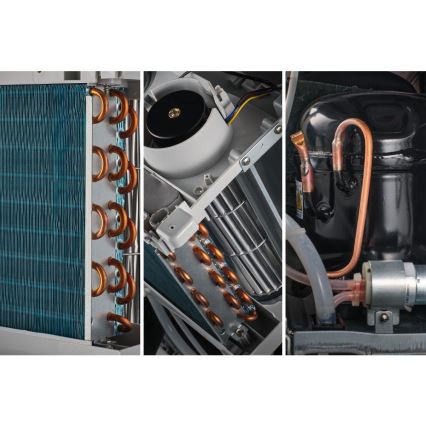 Sencor - Portatīvais 4 vienā gaisa kondicionieris 200W/230V 1800 BTU balts + tālvadības pults