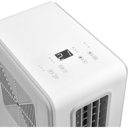 Sencor - Portatīvais 4 vienā gaisa kondicionieris 200W/230V 1800 BTU balts + tālvadības pults