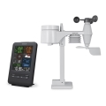 Sencor - Profesionāla meteoroloģiskā stacija ar LCD ekrānu un modinātāja pulkstenis 1xCR2032 + 3xAA