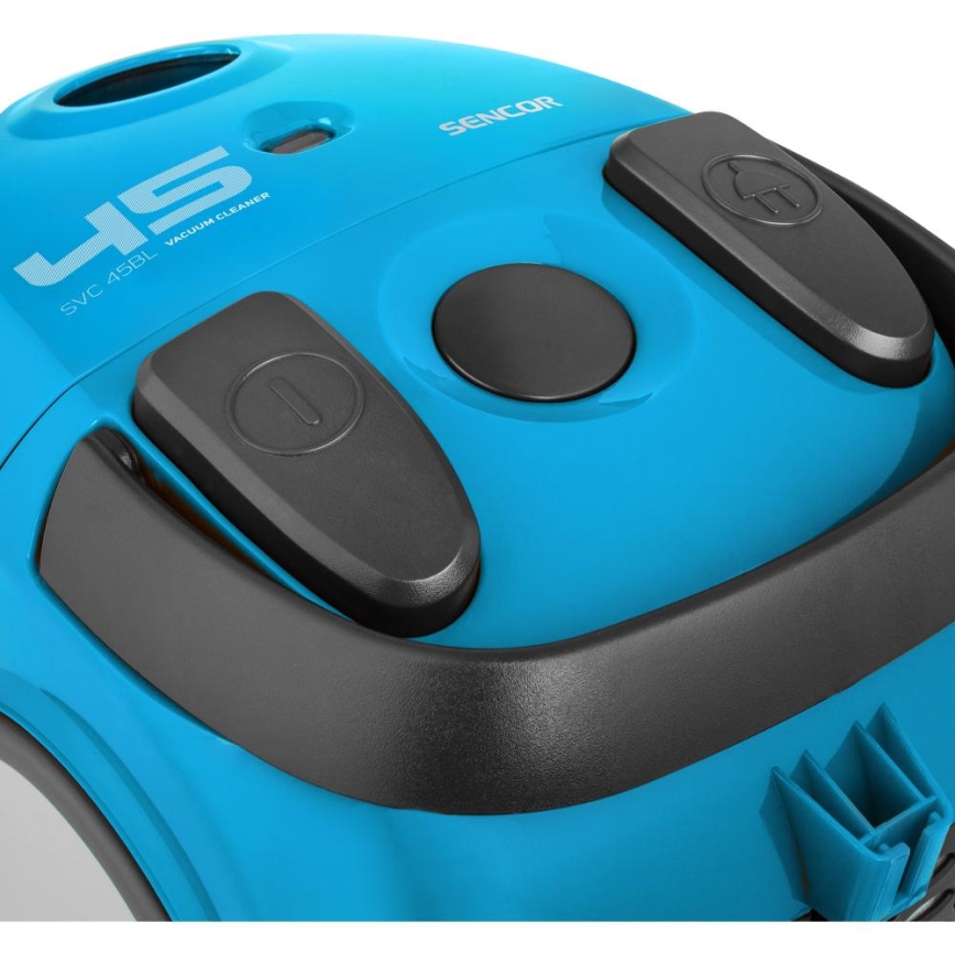 Sencor - putekļsūcējs ar maisu 1,5 l 850W/230V zils/melns