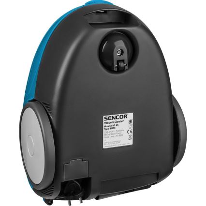Sencor - putekļsūcējs ar maisu 1,5 l 850W/230V zils/melns