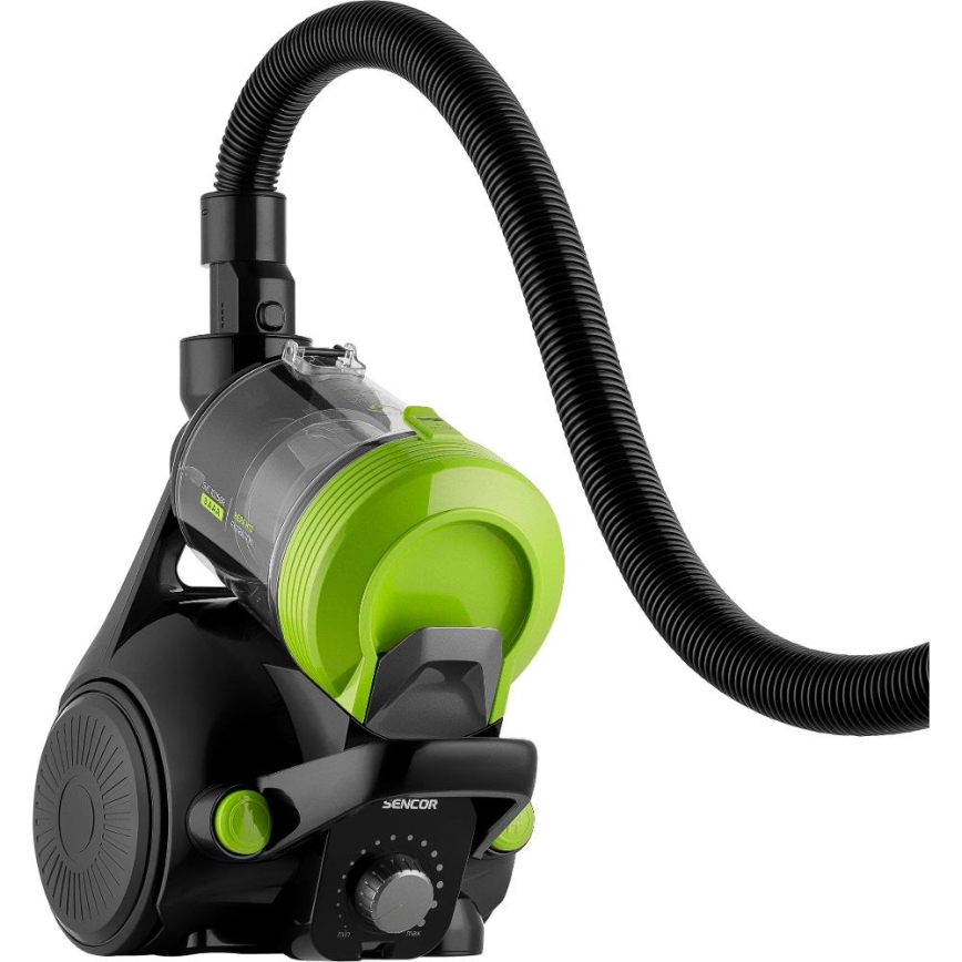 Sencor - putekļsūcējs bez maisa 2 l 700W/230V melns/zaļš