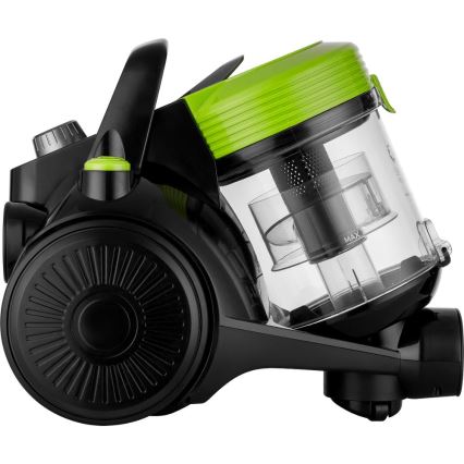 Sencor - putekļsūcējs bez maisa 2 l 700W/230V melns/zaļš