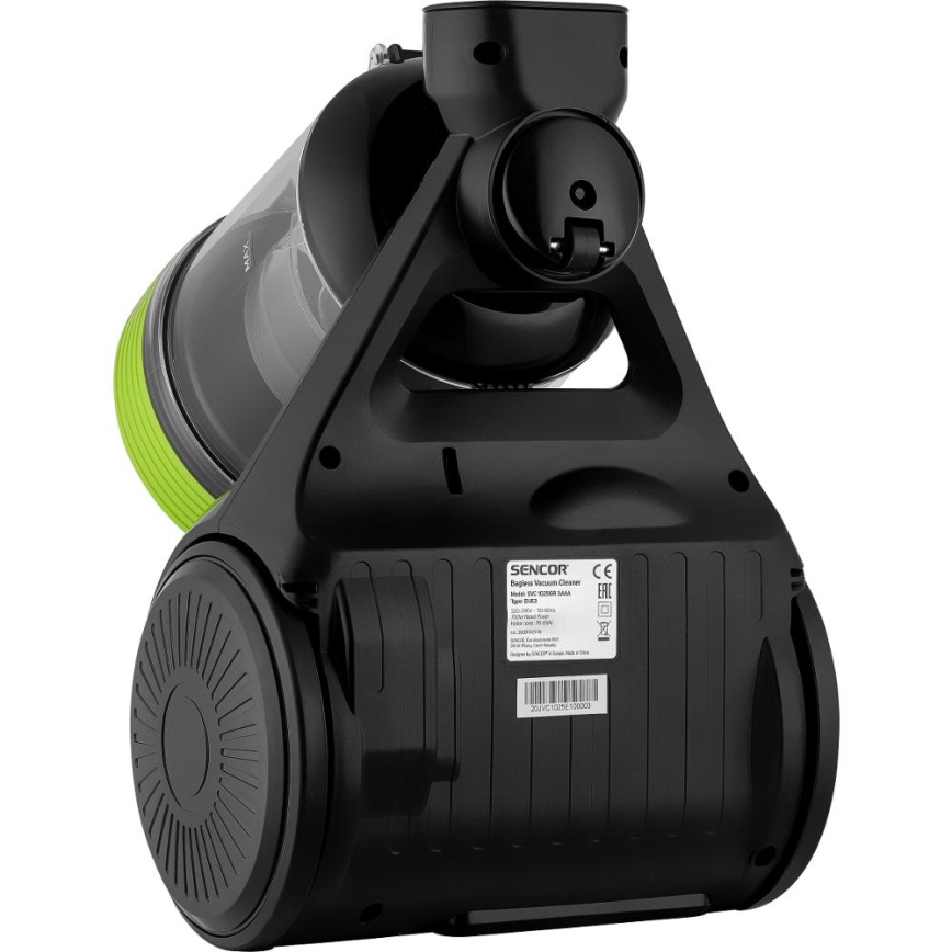 Sencor - putekļsūcējs bez maisa 2 l 700W/230V melns/zaļš