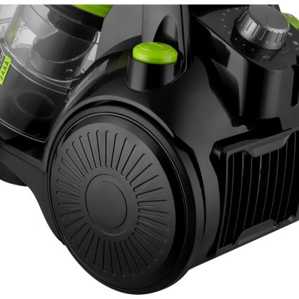Sencor - putekļsūcējs bez maisa 2 l 700W/230V melns/zaļš
