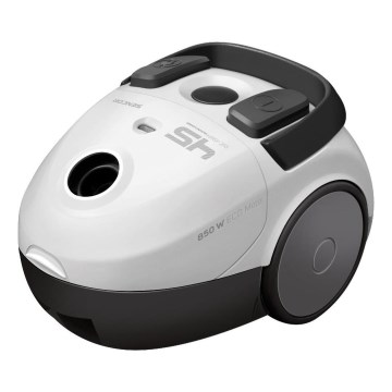 Sencor - Putekļu sūcējs ar maisu 1,5 l 850W/230V balta