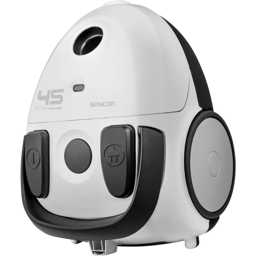 Sencor - Putekļu sūcējs ar maisu 1,5 l 850W/230V balta