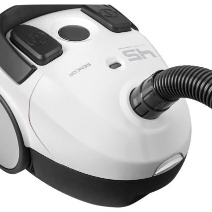 Sencor - Putekļu sūcējs ar maisu 1,5 l 850W/230V balta
