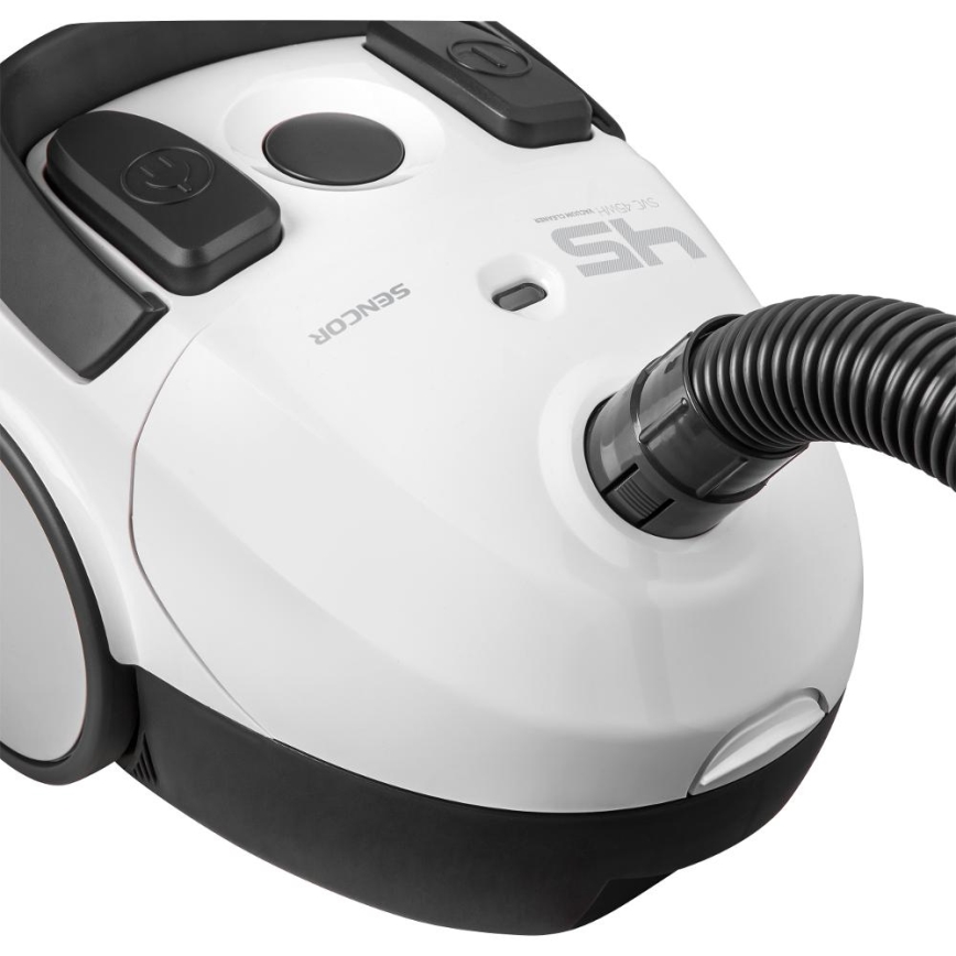 Sencor - Putekļu sūcējs ar maisu 1,5 l 850W/230V balta
