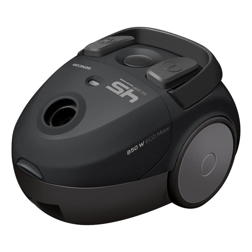 Sencor - Putekļu sūcējs ar maisu 1,5 l 850W/230V melna