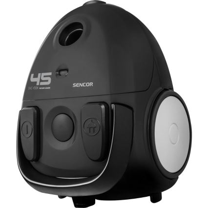 Sencor - Putekļu sūcējs ar maisu 1,5 l 850W/230V melna