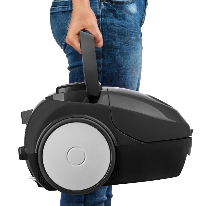 Sencor - Putekļu sūcējs ar maisu 1,5 l 850W/230V melna