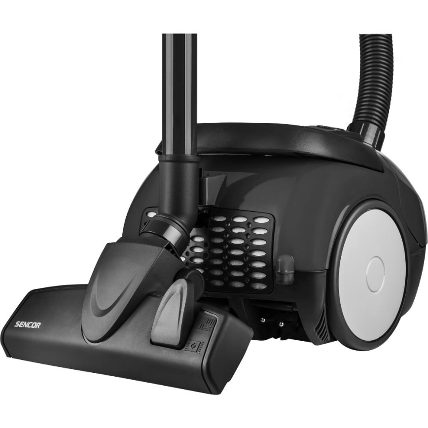 Sencor - Putekļu sūcējs ar maisu 1,5 l 850W/230V melna