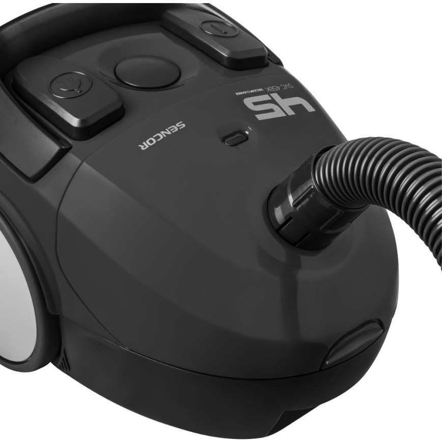 Sencor - Putekļu sūcējs ar maisu 1,5 l 850W/230V melna