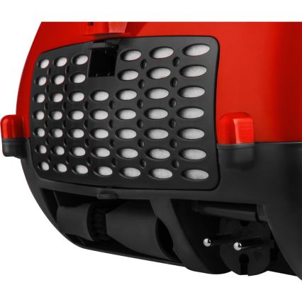 Sencor - putekļu sūcējs ar maisu 1,5 l 850W/230V sarkans/melns