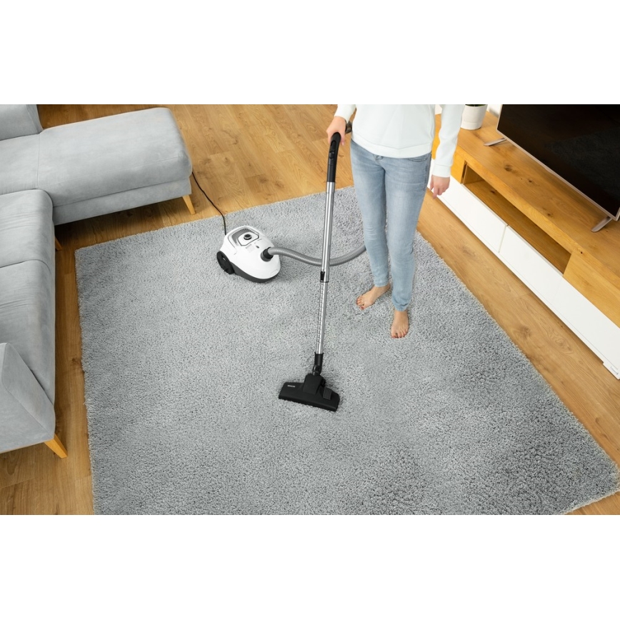 Sencor - Putekļu sūcējs ar maisu 2 l 700W/230V balts
