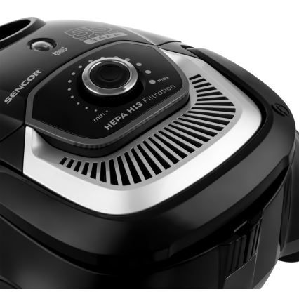 Sencor - Putekļu sūcējs ar maisu  2 l 700W/230V melns