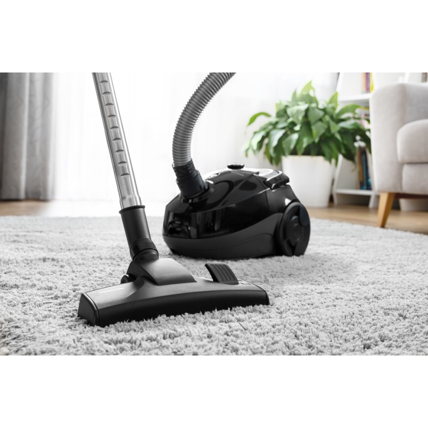 Sencor - Putekļu sūcējs ar maisu  2 l 700W/230V melns