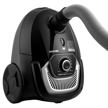 Sencor - Putekļu sūcējs ar maisu  2 l 700W/230V melns