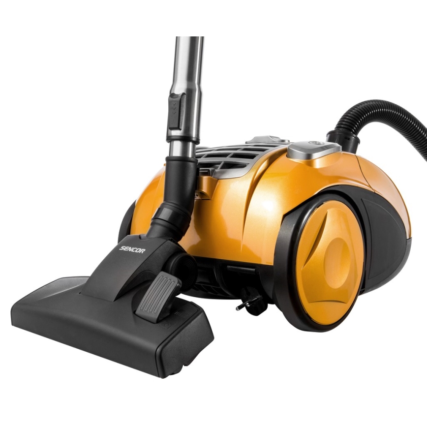 Sencor - Putekļu sūcējs ar maisu/bez maisa 4,5 l/3 l 700W/230V zelta