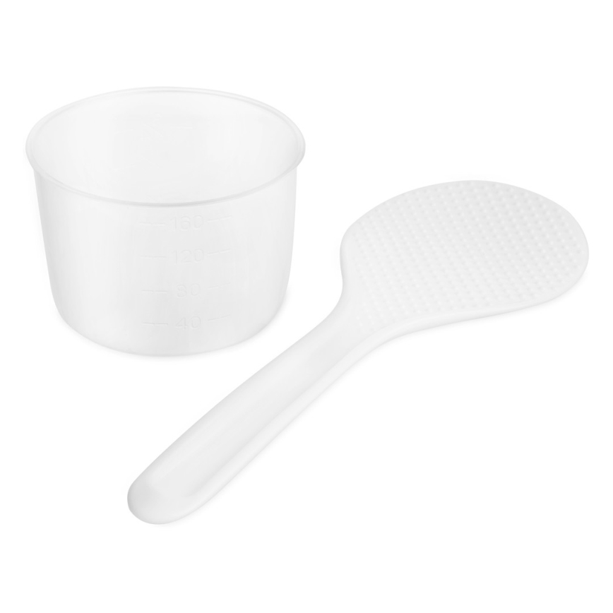 Sencor - Rīsu pagatvošanas ierīce 300W/230V 0,6l balta