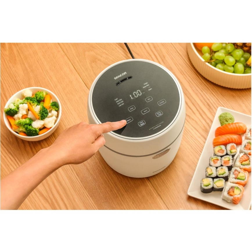 Sencor - Rīsu vārāmais 350W/230V 0,6 l balts