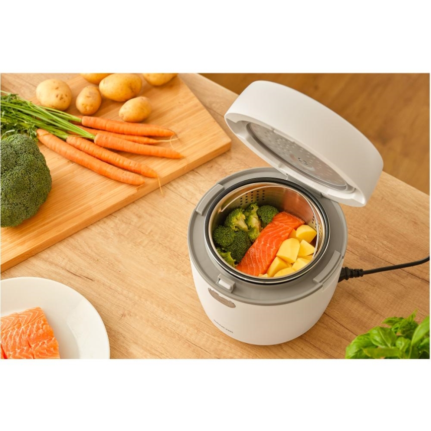 Sencor - Rīsu vārāmais 350W/230V 0,6 l balts