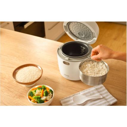 Sencor - Rīsu vārāmais 350W/230V 0,6 l balts