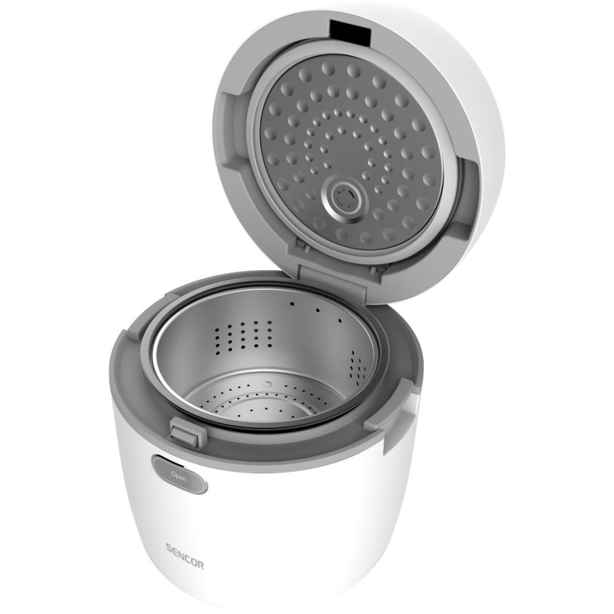 Sencor - Rīsu vārāmais 350W/230V 0,6 l balts