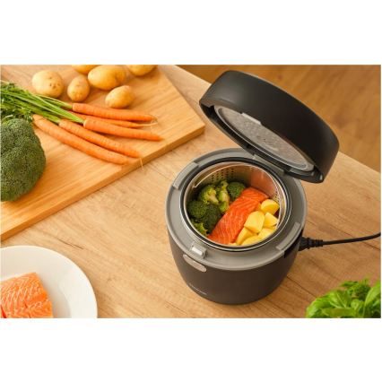 Sencor - Rīsu vārāmais 350W/230V 0,6 l melns