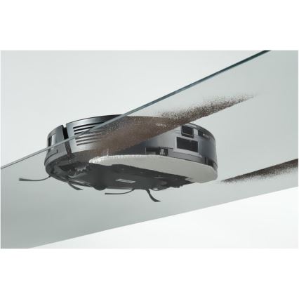 Sencor - Robotu putekļu sūcējs ar mopu 2v1, 16 W/2600 mAh, Wi-Fi, melns + tālvadības pults