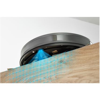 Sencor - Robotu putekļu sūcējs ar mopu 2v1, 16 W/2600 mAh, Wi-Fi, melns + tālvadības pults