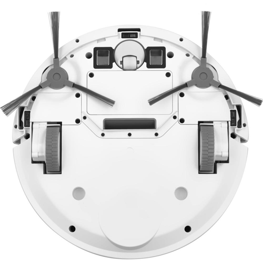 Sencor - Robota putekļu sūcējs ar mopu 2in1 18W/1500 mAh balta + tālvadības pults