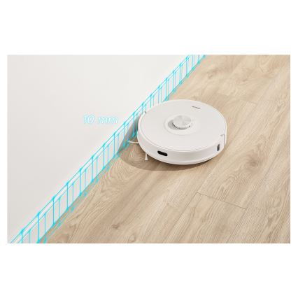 Sencor - robotsūcējs ar mopu 2 vienā, 50 W / 5000 mAh, Wi-Fi, balts + tālvadības pults