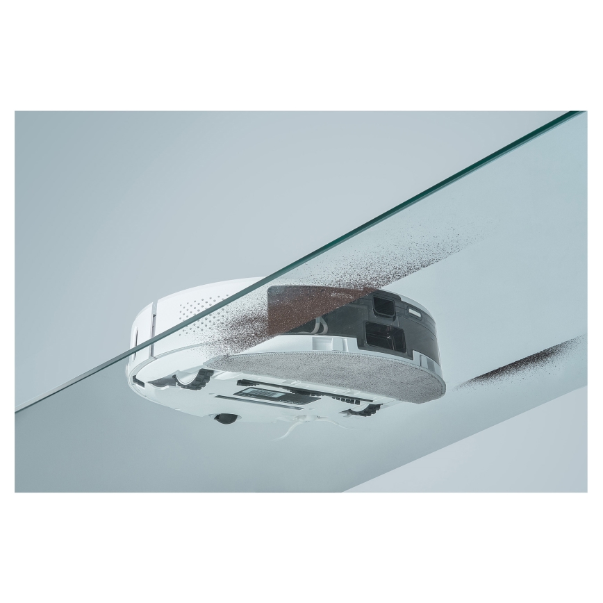 Sencor - robotsūcējs ar mopu 2 vienā, 50 W / 5000 mAh, Wi-Fi, balts + tālvadības pults