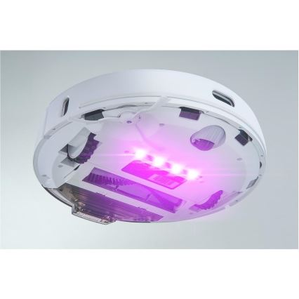 Sencor - robotsūcējs ar mopu 2 vienā, 50 W / 5000 mAh, Wi-Fi, balts + tālvadības pults